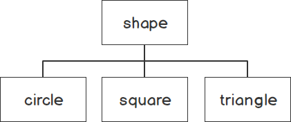 Polymorphism example for shape